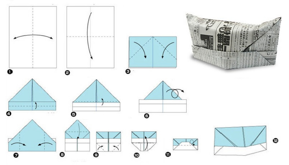 Πυλώνα χαρτιού Origami