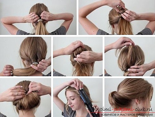 Beautiful and feminine everyday hairstyles with their own hands with a photo and a description of their performance step by step .. Picture №7