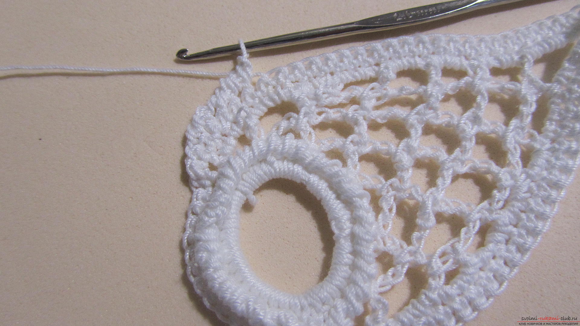 This master class will teach knitting Irish lace and tell about its application. Picture №30