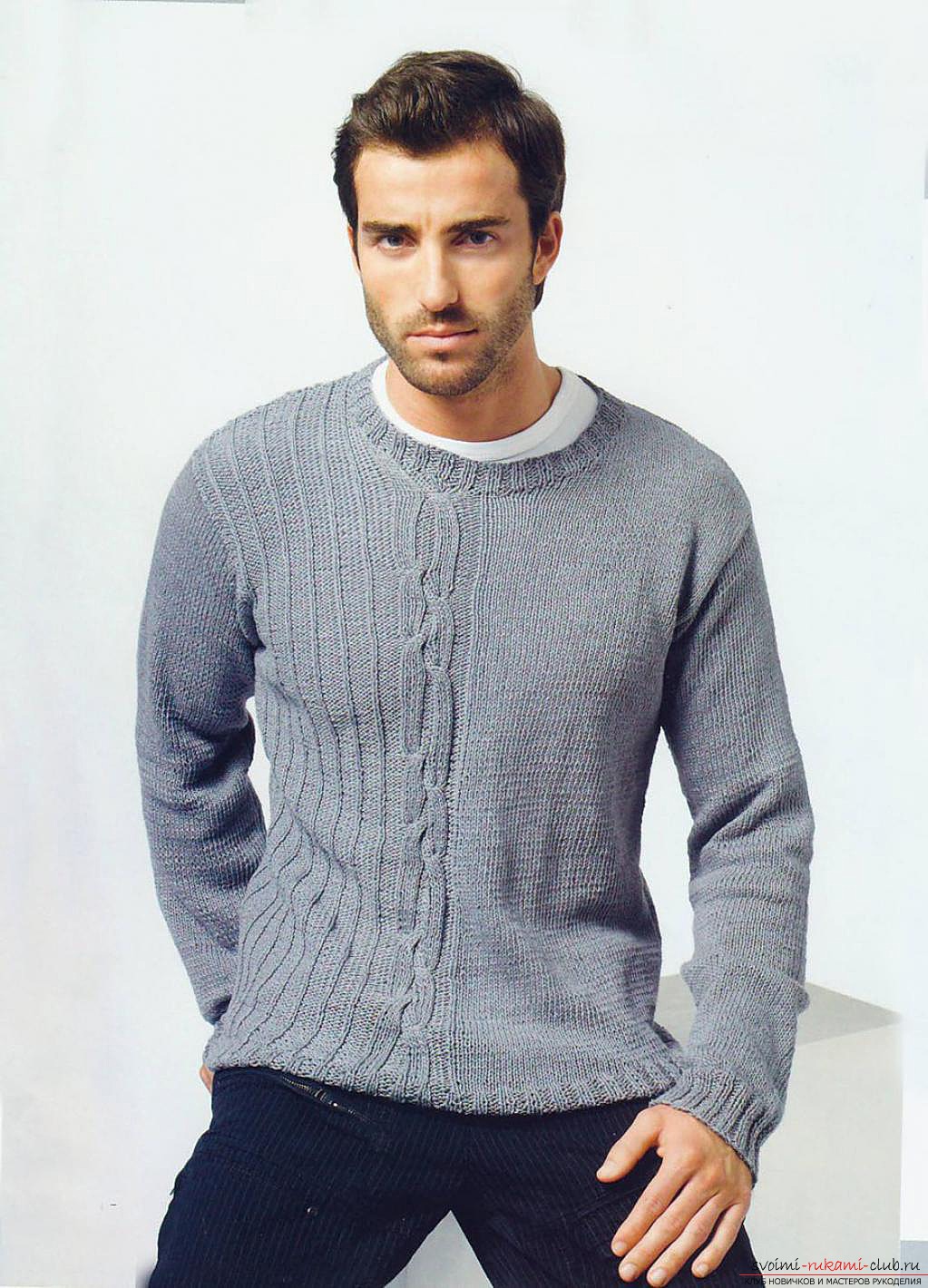 knitted knitted sweater. Photo №5