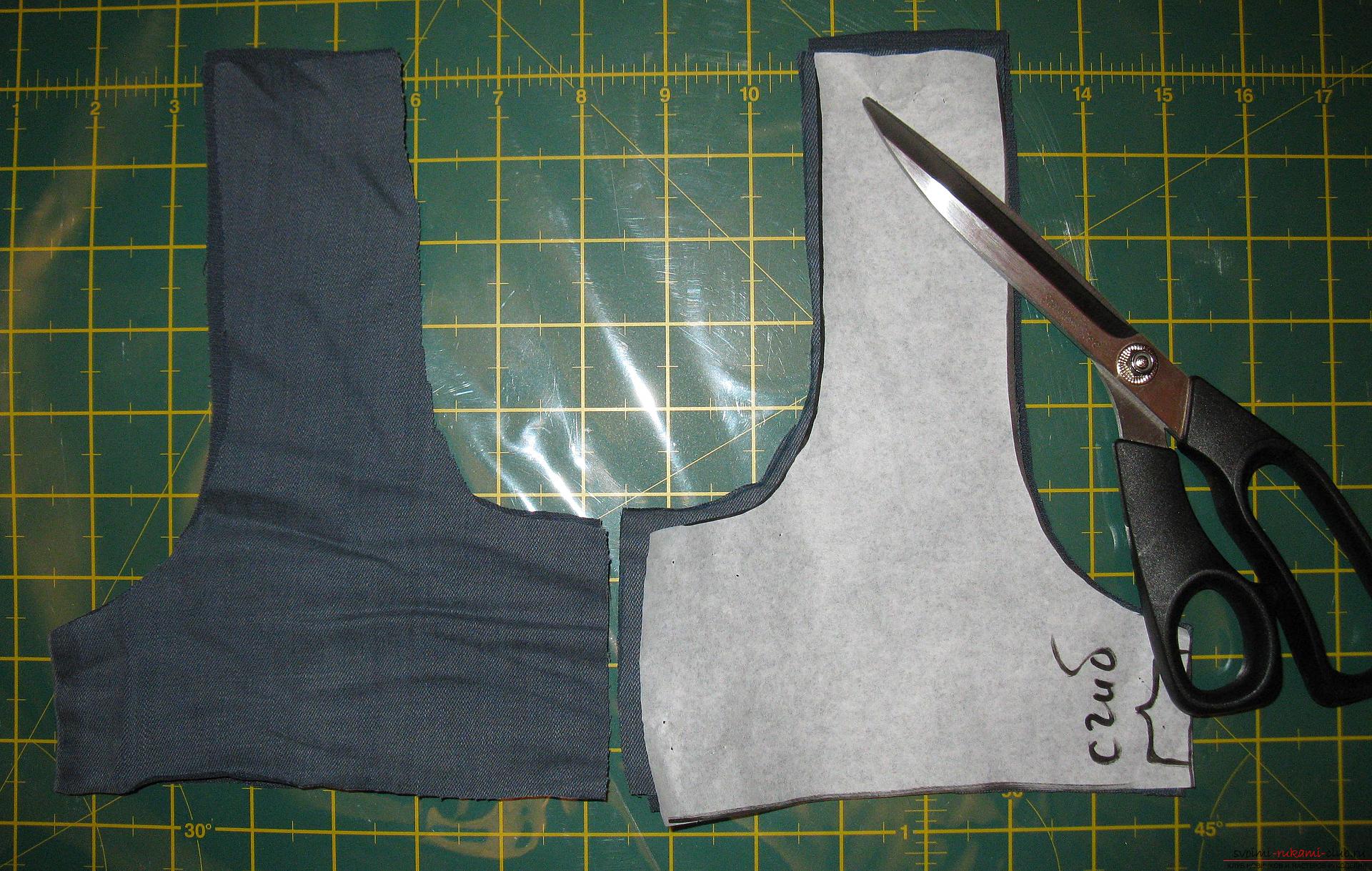 Step-by-step photos to the lesson on sewing a shopping bag. Photo №1