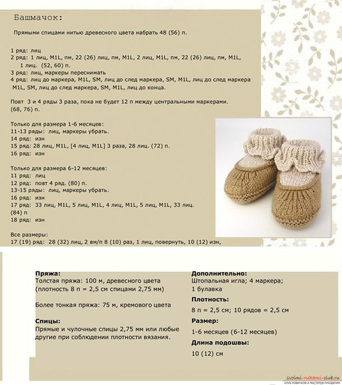 Simple schemes of knitting with children's pinets. Photo №4
