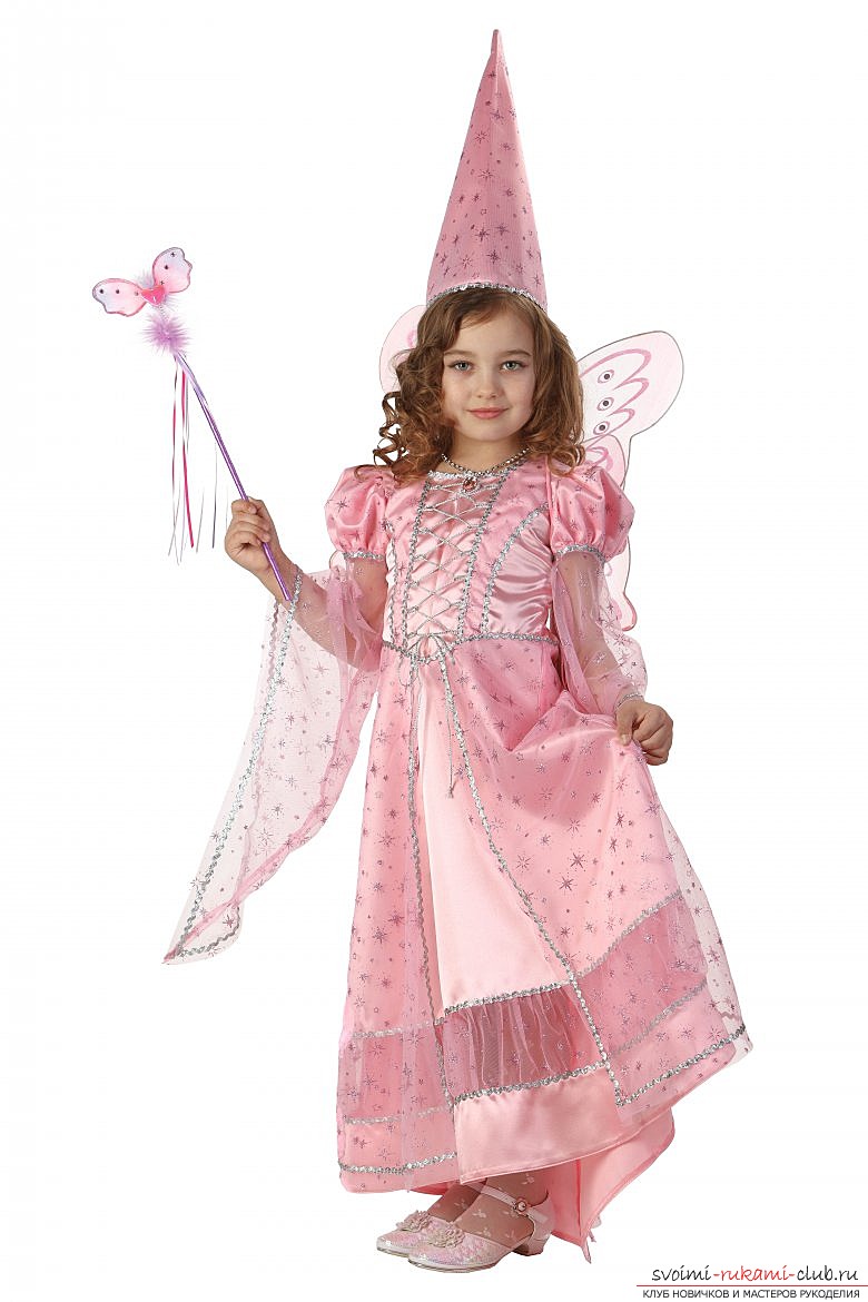 Simple fairy costumes. Costumes for girls with their own hands in photo-lessons .. Photo # 2