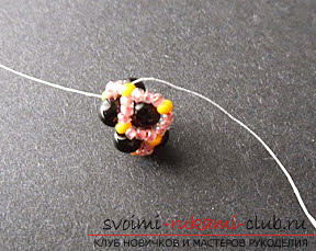 Master classes in weaving beads from beads of various sizes, photo finished products .. Photo # 22