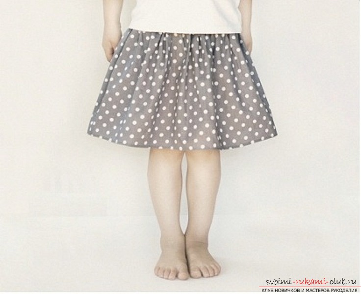 photoinstruction on the pattern of the skirt. Photo # 2