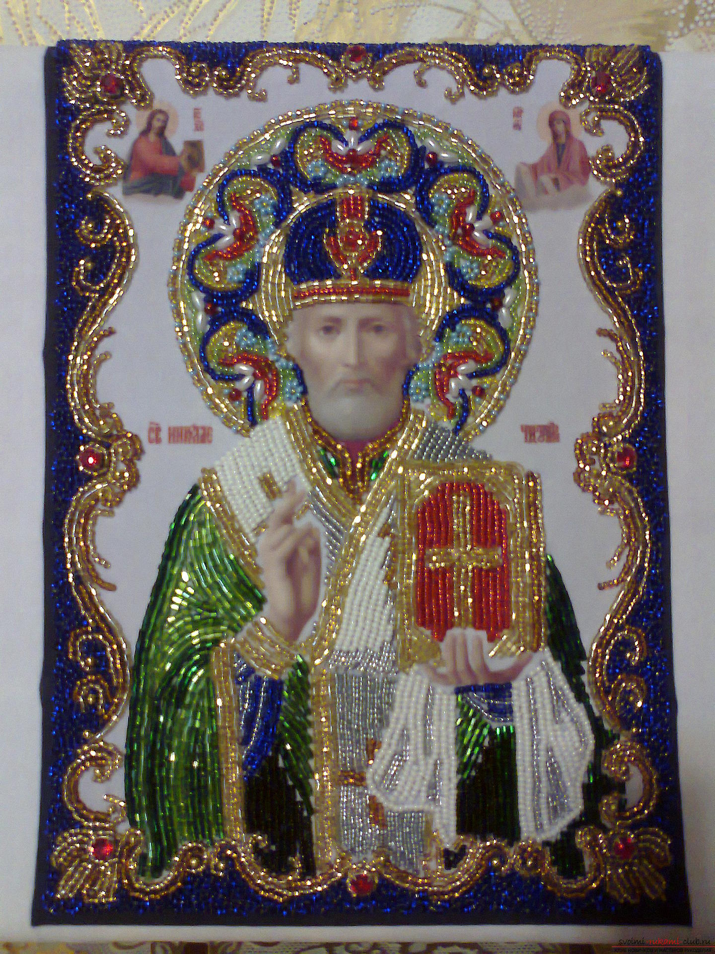 Icons from beads. Photo №1