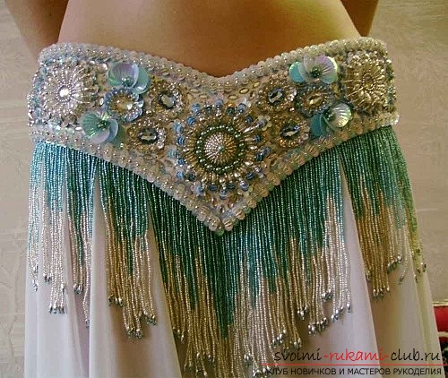 How to make a costume for belly dancing with your own hands. Photos of options .. Photo # 2