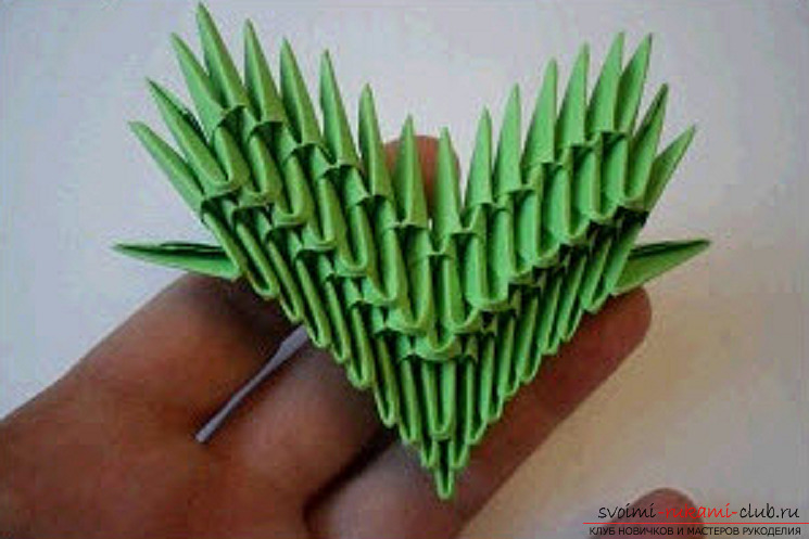 modular origami dragon. Photo №124