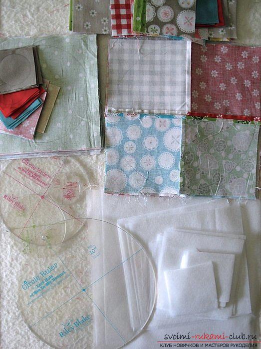 Technique of sewing blankets from rags for beginners. Picture №3