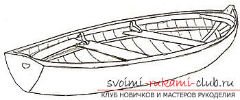 Master class in drawing a boat with a pencil. Photo №4