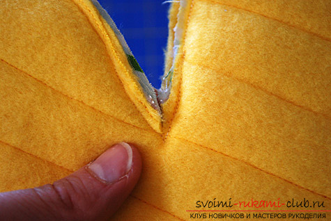 photo instructions for sewing mittens for kitchens with their own hands. Photo №8