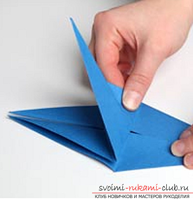 Blue dragon origami. Photo Number 19