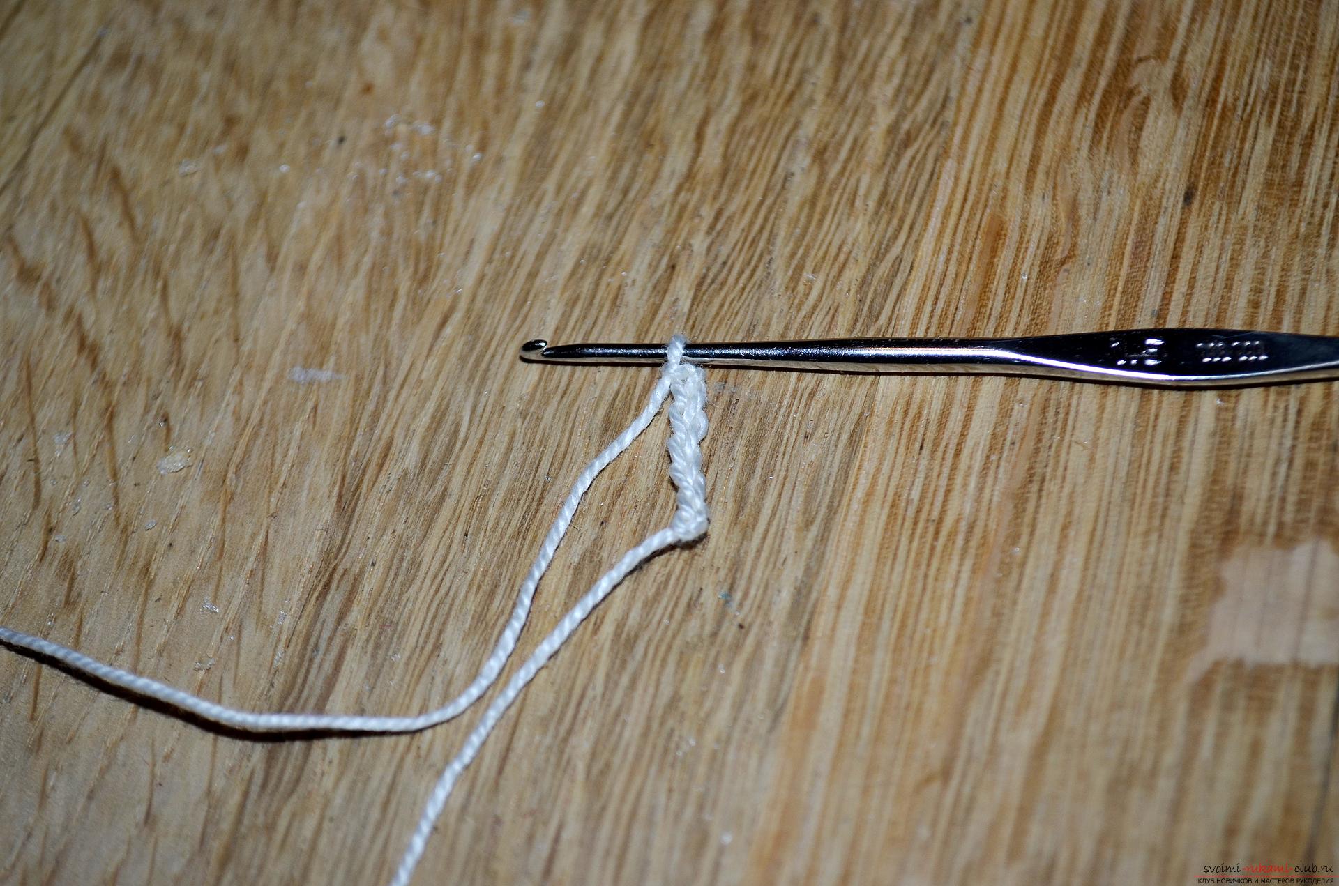 A crocheting lesson for the original cushion-needle bed with step-by-step recommendations and photos. Photo №1