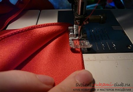 We sew the dress on the floor with our own hands. Picture №34