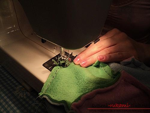 Sewing soft ball for baby. Photo №4
