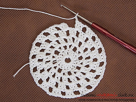 A beautiful cap for a girl crocheted by her own hands. Photo №8