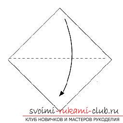 Занаяти от хартия със собствените си ръце в техниката на оригами за деца на възраст 4 години .. Снимка # 7