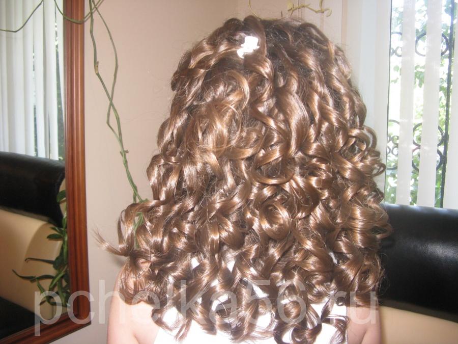 Christmas hairstyles for long hair. Photo # 2