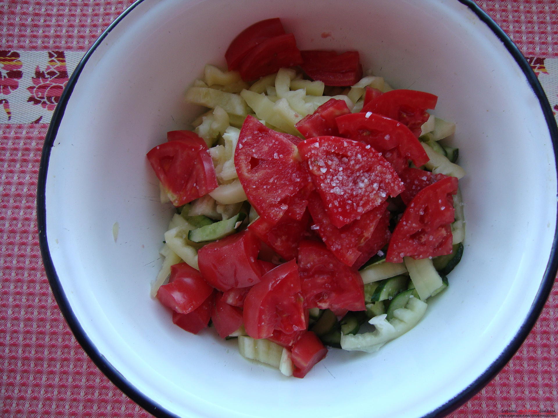 Step-by-Step Recipe of Vegetable Salad 