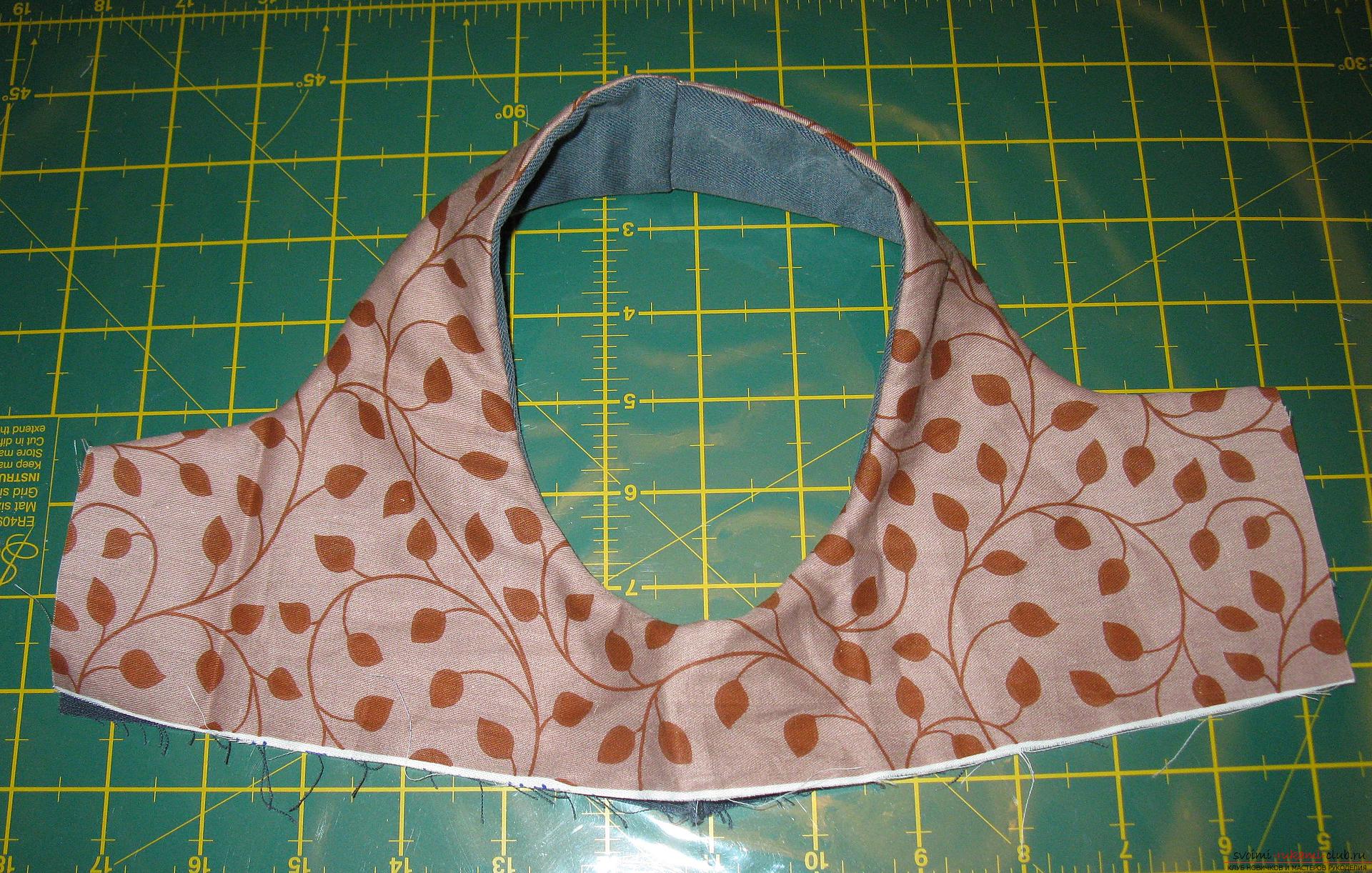 Step-by-step photos to the lesson on sewing a shopping bag. Photo №8