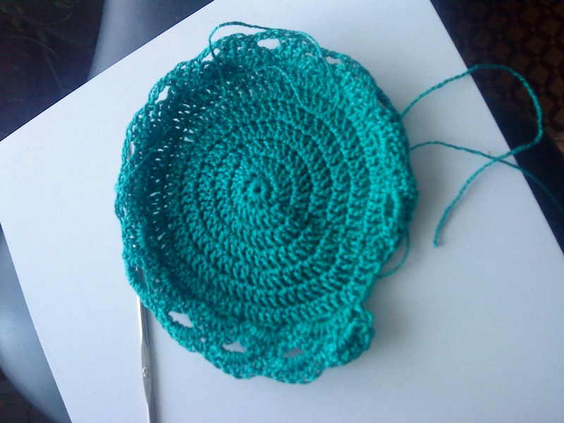 Crochet the cap for the newborn. Photo №5