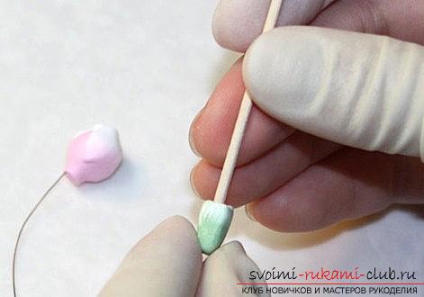 Lambs in the form of earrings - how to make New Year's earrings from polymer clay own hands ?. Photo # 2