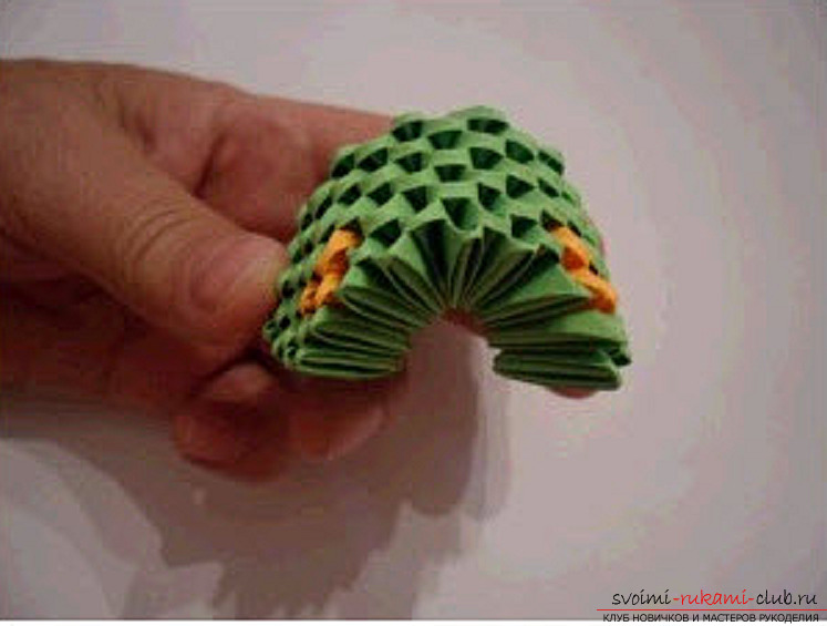 modular origami dragon. Photo №75