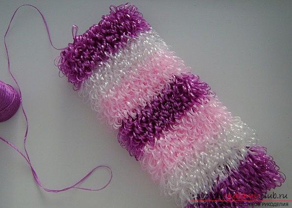 Crochet crochet crochet from polypropylene for beginners - work yourself. Photo number 17