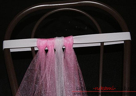 We make a tulle dress for a girl for a holiday: Magic and colored. Photo №5