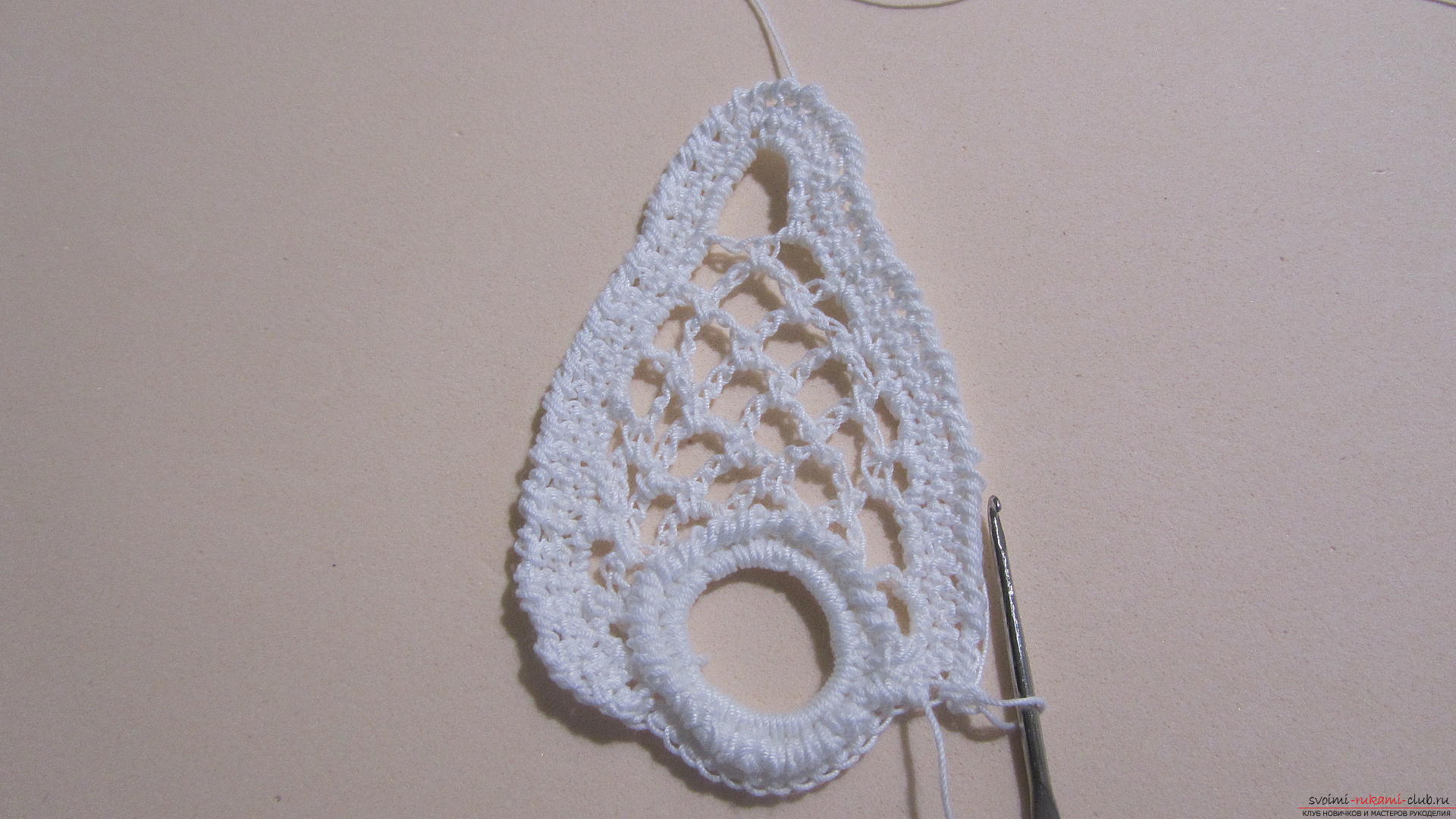 This master class will teach knitting Irish lace and tell about its application. Picture №31