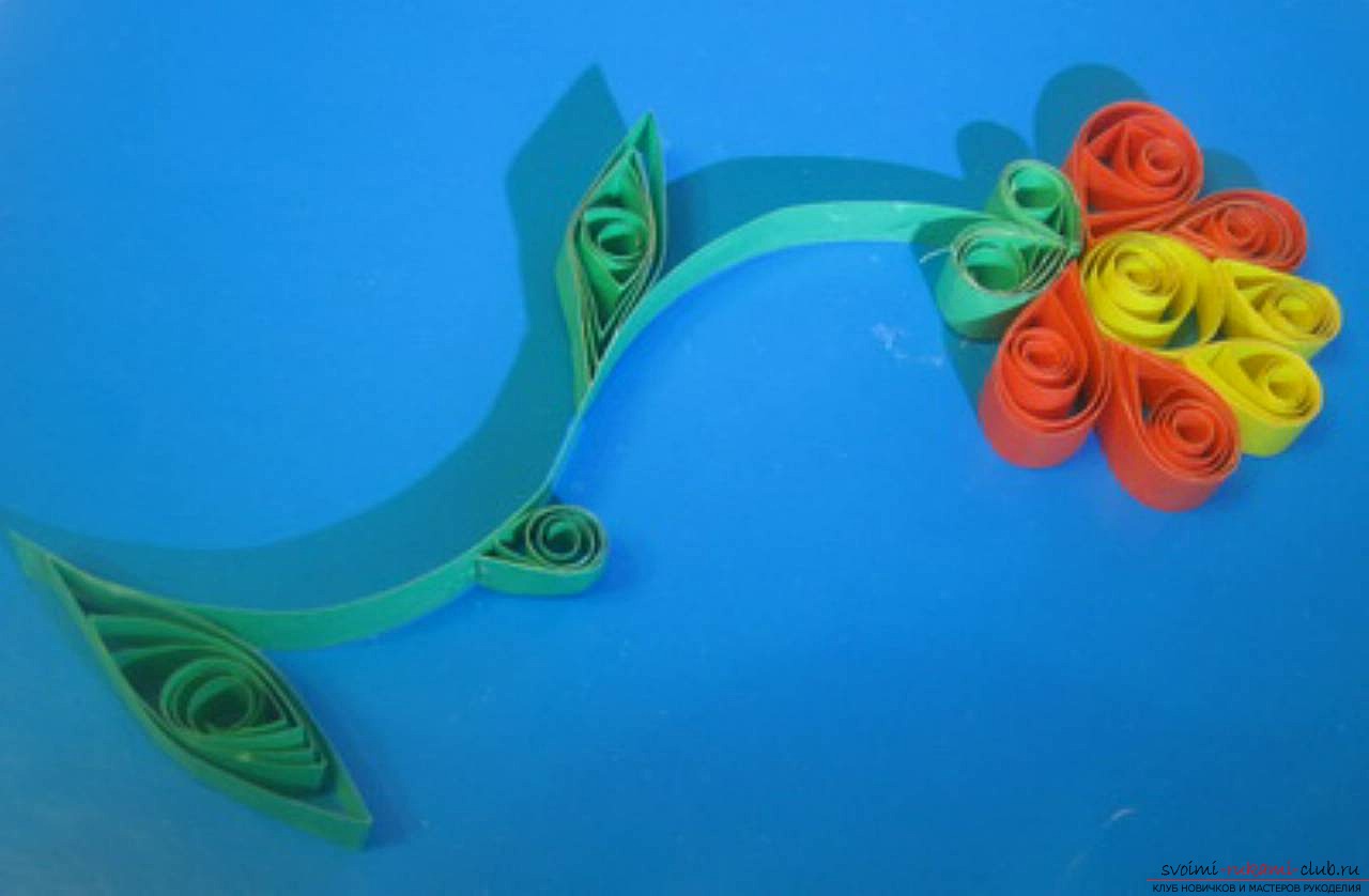 master class on quilling for beginners. Photo №6