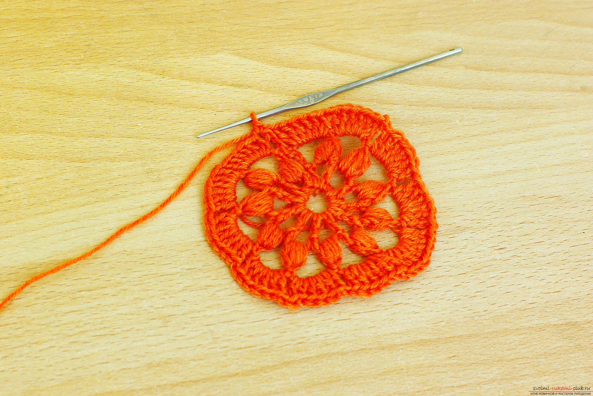 Photo to a lesson on crochet napkins. Picture №3