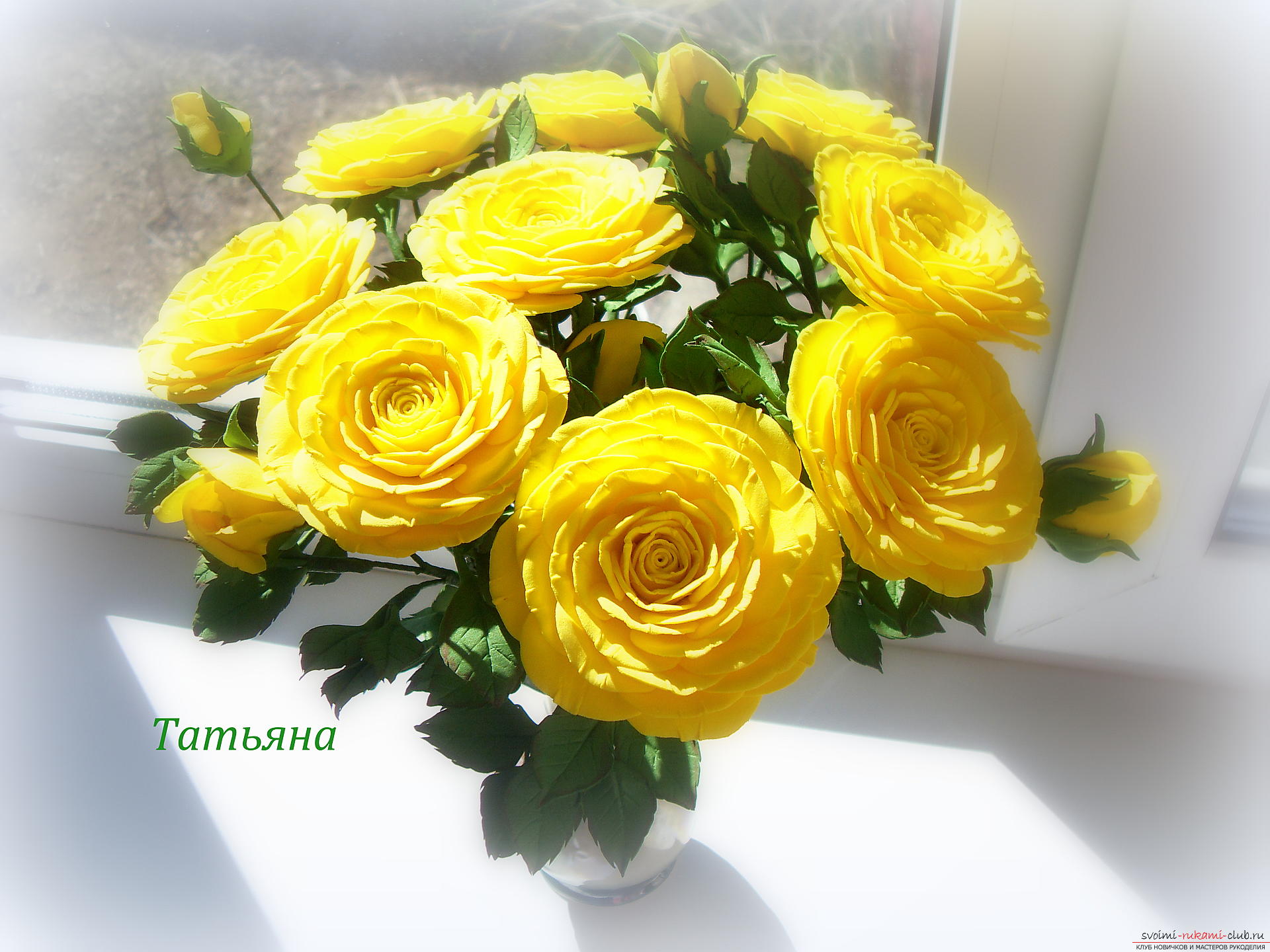 Roses created by their own hands are famous for their special beauty and uniqueness, this is the most expensive gift .. Photo №1