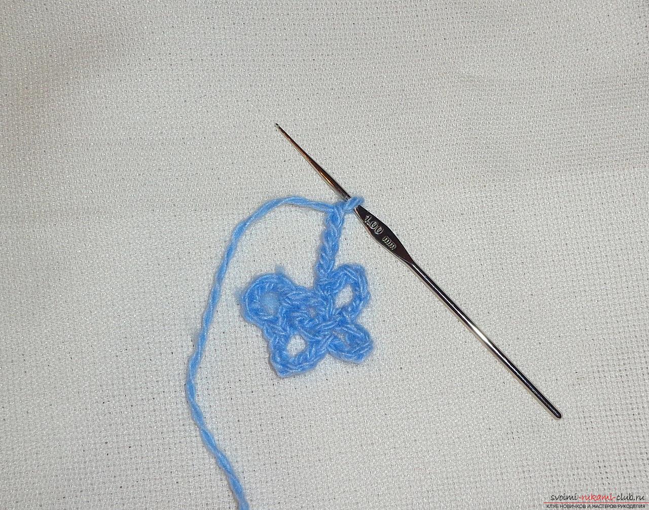 This detailed master class - a crochet lesson for beginners - will teach you how to tie a needle bed with your own hands .. Photo # 14