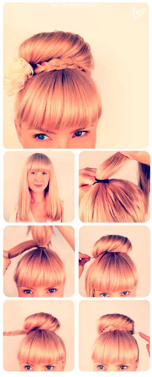 Fast hairstyles for every day. Photo # 2
