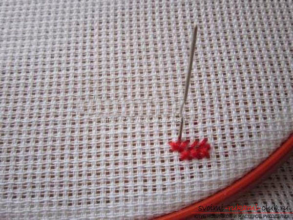 Cross-stitch the original painting for beginners. Photo №4