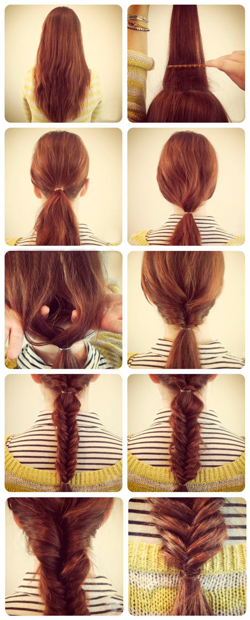 Fast hairstyles for every day. Photo №1