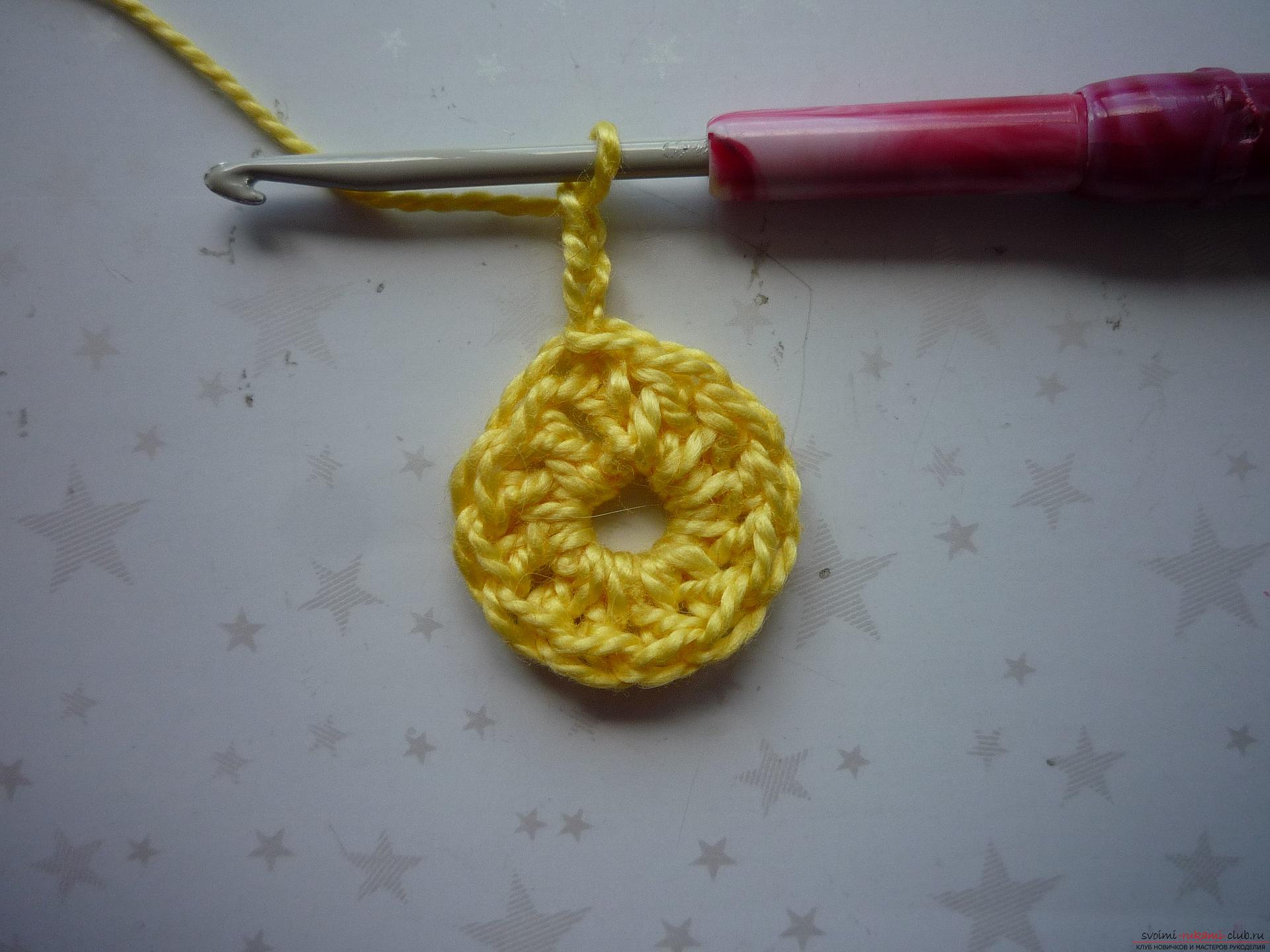 This detailed master class contains crochet lessons for beginners and will teach how to crochet a summer hat .. Photo # 4