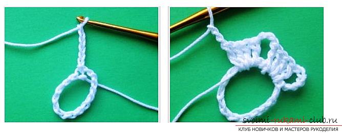 How to tie a ribbon crochet, master classes with diagrams, description and photos .. Picture # 3
