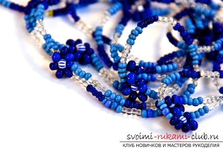 How to make crafts from beads. Photo №1