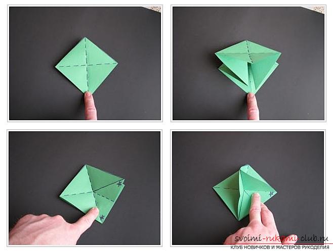 Как да направите декоративни дърво, няколко майсторски класове, за да създадете дървета в техниката на убиване, топиар от хартия и оригами. Снимка №29