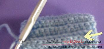 How to make a children's socks with their own hands for beginners - lessons in knitting clothes. Photo №6