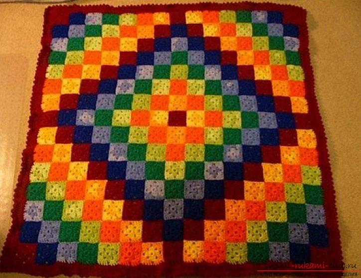 Schemes, photos and a detailed description of how to tie the mats with your own hands crochet .. Photo # 1