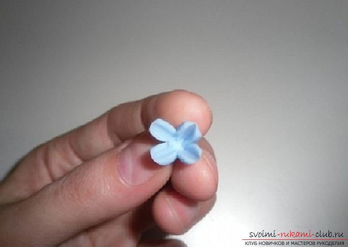 Polymer clay and a master class for creating flowers from it .. Photo # 9
