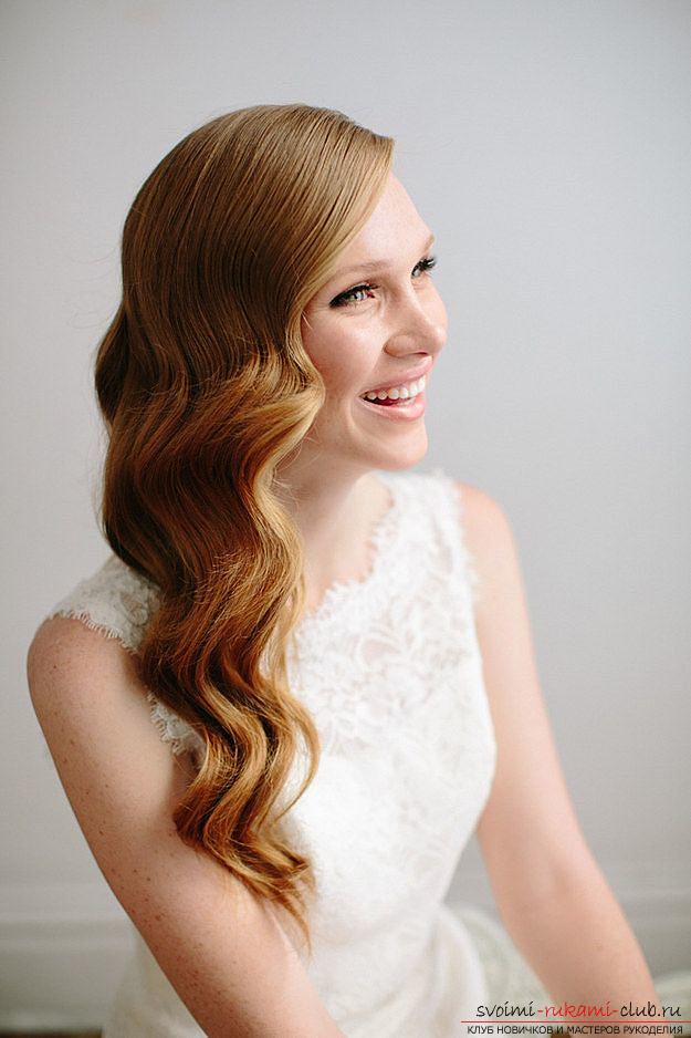 Learning to choose and create a wedding hairstyle for 2016. Picture №10