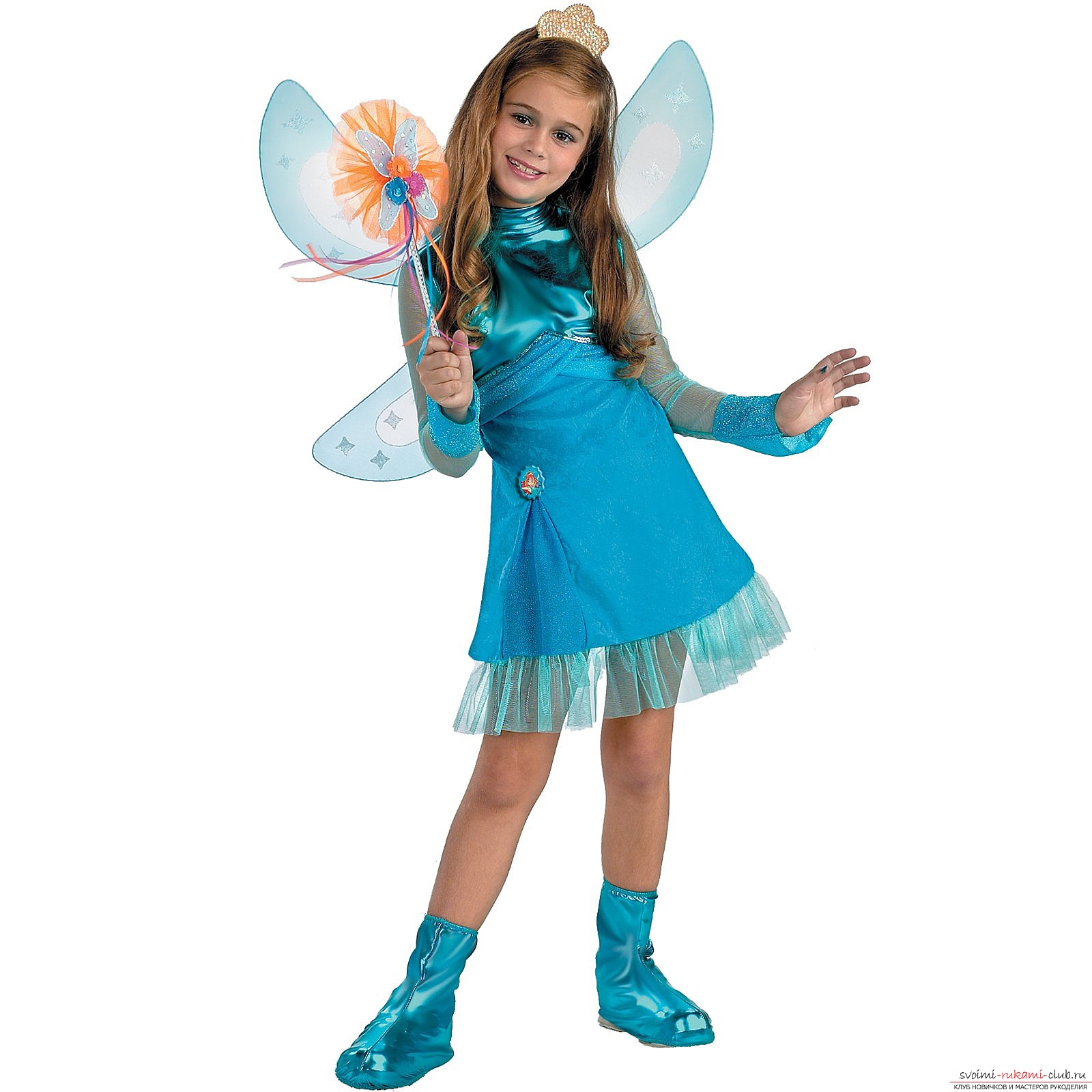 Simple fairy costumes. Costumes for girls with their own hands in photo lessons .. Photo # 3