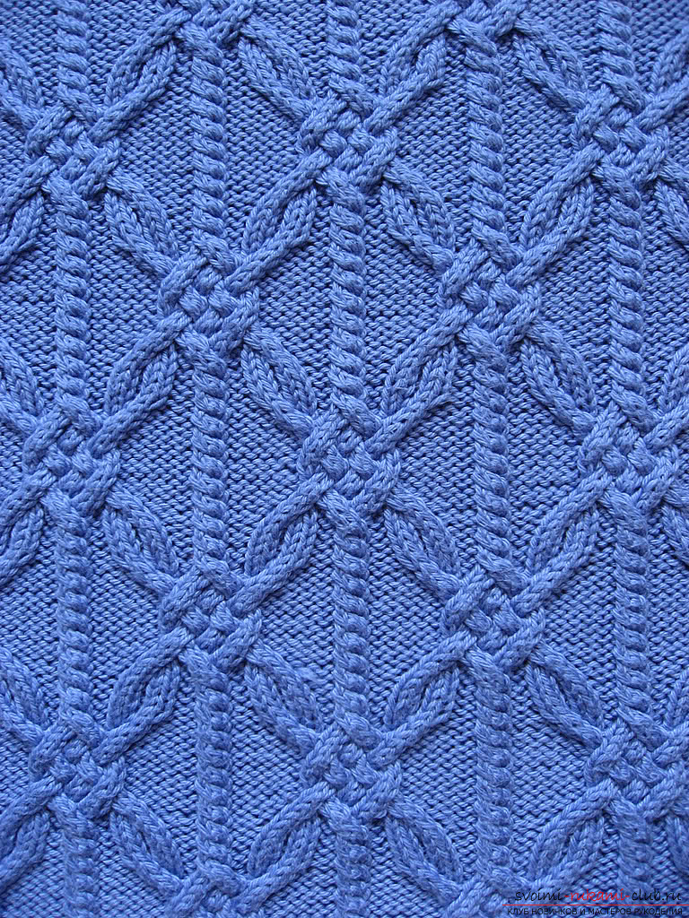 patterns knitted patterns of braid spokes. Picture №3