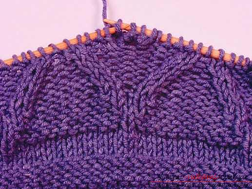 Knitting on knitting needles, knitting for knittingbeginners, knitting patterns on knitting needles, openwork patterns, how to knit openwork patterns, jacquard patterns, how to knit a lazy jacquard pattern with knitting needles, braids, master classes for knitting them .. Photo # 24
