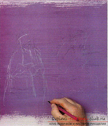 Drawing gouache figures. Picture №3