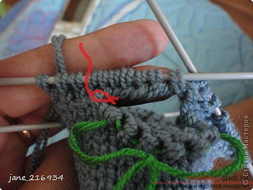 Master class for knitting mittens with knitting needles for women with photo and description .. Picture №30